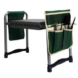 Maxbell Garden Kneeler and Seat Portable Gifts Gardening Stool for Mom Seniors Women Green