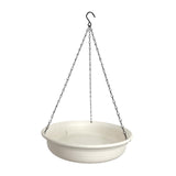 Maxbell Bird Feeder Dish with Chain Hanging Bird Bath for Outside Parrot Hummingbird