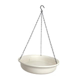 Maxbell Bird Feeder Dish with Chain Hanging Bird Bath for Outside Parrot Hummingbird