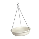 Maxbell Bird Feeder Dish with Chain Hanging Bird Bath for Outside Parrot Hummingbird