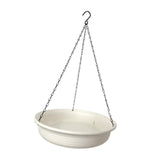 Maxbell Bird Feeder Dish with Chain Hanging Bird Bath for Outside Parrot Hummingbird
