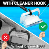 Maxbell Hook for Robotic Pool Maintenance Tool Replacing Detachable Assembly Pole Accessories 4 Sections