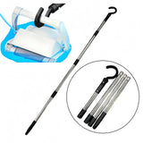 Maxbell Hook for Robotic Pool Maintenance Tool Replacing Detachable Assembly Pole Accessories 4 Sections
