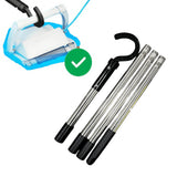Maxbell Hook for Robotic Pool Maintenance Tool Replacing Detachable Assembly Pole Accessories 4 Sections