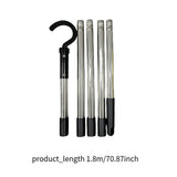 Maxbell Hook for Robotic Pool Maintenance Tool Replacing Detachable Assembly Pole Accessories 5 Sections