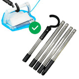 Maxbell Hook for Robotic Pool Maintenance Tool Replacing Detachable Assembly Pole Accessories 5 Sections