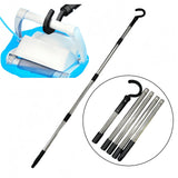 Maxbell Hook for Robotic Pool Maintenance Tool Replacing Detachable Assembly Pole Accessories 5 Sections