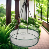 Maxbell Bird Seed Catcher Tray Premium Hanging Hoop for Garden Outside Yard