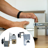 Maxbell 2x Drawer Panel Mounting Clamps Easy to Use Efficient Cabinet Assembly Clamp