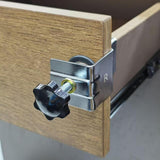 Maxbell 2x Drawer Panel Mounting Clamps Easy to Use Efficient Cabinet Assembly Clamp