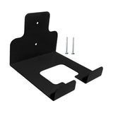 Maxbell Lawn Trimmer Stand Wall Mounted Multiuse Organizer for Household Garage Mops Black
