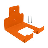 Maxbell Lawn Trimmer Stand Wall Mounted Multiuse Organizer for Household Garage Mops Orange