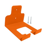 Maxbell Lawn Trimmer Stand Wall Mounted Multiuse Organizer for Household Garage Mops Orange