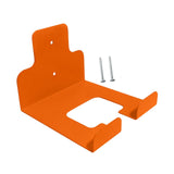 Maxbell Lawn Trimmer Stand Wall Mounted Multiuse Organizer for Household Garage Mops Orange