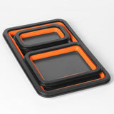 Maxbell Foldable Magnetic Parts Tray Practical Organizer for Screws Nuts Accessories 3 Piece Set