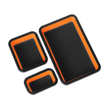Maxbell Foldable Magnetic Parts Tray Practical Organizer for Screws Nuts Accessories 3 Piece Set