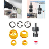 Maxbell PVC Thread Maker Tool for Electric Drill 1/2" 3/4" 1" for Irrigation Cutting