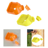 Maxbell Drill Dust Collecting Bowl Lightweight for Workshop Multipurpose Accessories Yellow