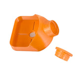 Maxbell Drill Dust Collecting Bowl Lightweight for Workshop Multipurpose Accessories Orange