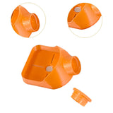 Maxbell Drill Dust Collecting Bowl Lightweight for Workshop Multipurpose Accessories Orange