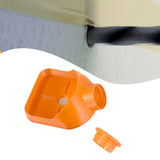 Maxbell Drill Dust Collecting Bowl Lightweight for Workshop Multipurpose Accessories Orange