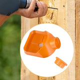 Maxbell Drill Dust Collecting Bowl Lightweight for Workshop Multipurpose Accessories Orange