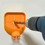 Maxbell Drill Dust Collecting Bowl Lightweight for Workshop Multipurpose Accessories Orange