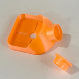 Maxbell Drill Dust Collecting Bowl Lightweight for Workshop Multipurpose Accessories Orange