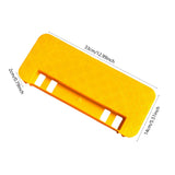 Maxbell Honey Bucket Frame Shelf Flat Honey Shelf Bucke Rack Beehive Spleen Cleaning Yellow