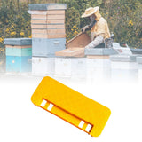 Maxbell Honey Bucket Frame Shelf Flat Honey Shelf Bucke Rack Beehive Spleen Cleaning Yellow