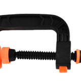 Maxbell G Type Woodworking Clamp Heavy Duty C Clamp for Wood Board Cutting Household Total Length 18.3cm