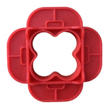Maxbell Deck Spacer Tool Portable Deck Board Gap Tool for Hardwood PVC Decking Board Red 1 Piece
