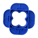 Maxbell Deck Spacer Tool Portable Deck Board Gap Tool for Hardwood PVC Decking Board Blue 1 Piece