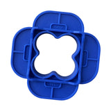 Maxbell Deck Spacer Tool Portable Deck Board Gap Tool for Hardwood PVC Decking Board Blue 1 Piece