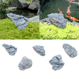 Maxbell Realistic Faux Stone Simulated Landscaping Rock for Garden Terrace Courtyard Style A