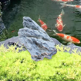 Maxbell Fake Stone Artistic Simulated Landscaping Stone for Outdoor Backyard Terrace 28x19x17 cm