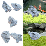 Maxbell Fake Stone Artistic Simulated Landscaping Stone for Outdoor Backyard Terrace 28x19x17 cm