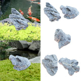 Maxbell Fake Stone Artistic Simulated Landscaping Stone for Outdoor Backyard Terrace 28x19x17 cm