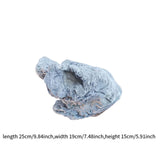 Maxbell Fake Stone Artistic Simulated Landscaping Stone for Outdoor Backyard Terrace 25x19x15 cm