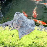 Maxbell Fake Stone Artistic Simulated Landscaping Stone for Outdoor Backyard Terrace 24x24x16 cm