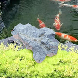 Maxbell Fake Stone Artistic Simulated Landscaping Stone for Outdoor Backyard Terrace 33x21x12 cm