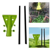Maxbell Watering Can Sprinkler Attachment Simple Assembly Multipurpose Water Divider Green