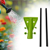 Maxbell Watering Can Sprinkler Attachment Simple Assembly Multipurpose Water Divider Green