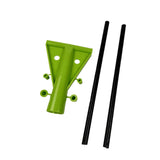 Maxbell Watering Can Sprinkler Attachment Simple Assembly Multipurpose Water Divider Green