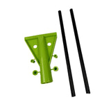 Maxbell Watering Can Sprinkler Attachment Simple Assembly Multipurpose Water Divider Green