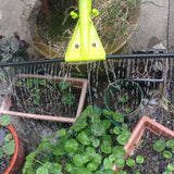 Maxbell Watering Can Sprinkler Attachment Simple Assembly Multipurpose Water Divider Green