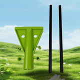 Maxbell Watering Can Sprinkler Attachment Simple Assembly Multipurpose Water Divider Green