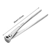 Maxbell Plier Labor-saving German Style Steel Wire Stripper/Cutter for Woodworking 30cm