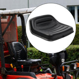 Maxbell Forklift Seat Gifts Professional Adjustable Angle Farm Equipment Chair Black