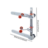 Maxbell Drawer Track Jig Tool Adjustable for Home Improvement Cupboard Professionals